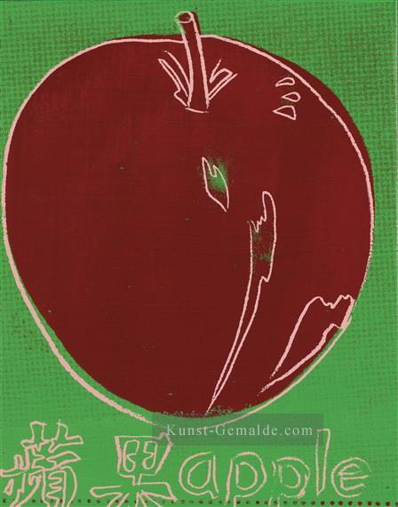 Apfel Andy Warhol Ölgemälde